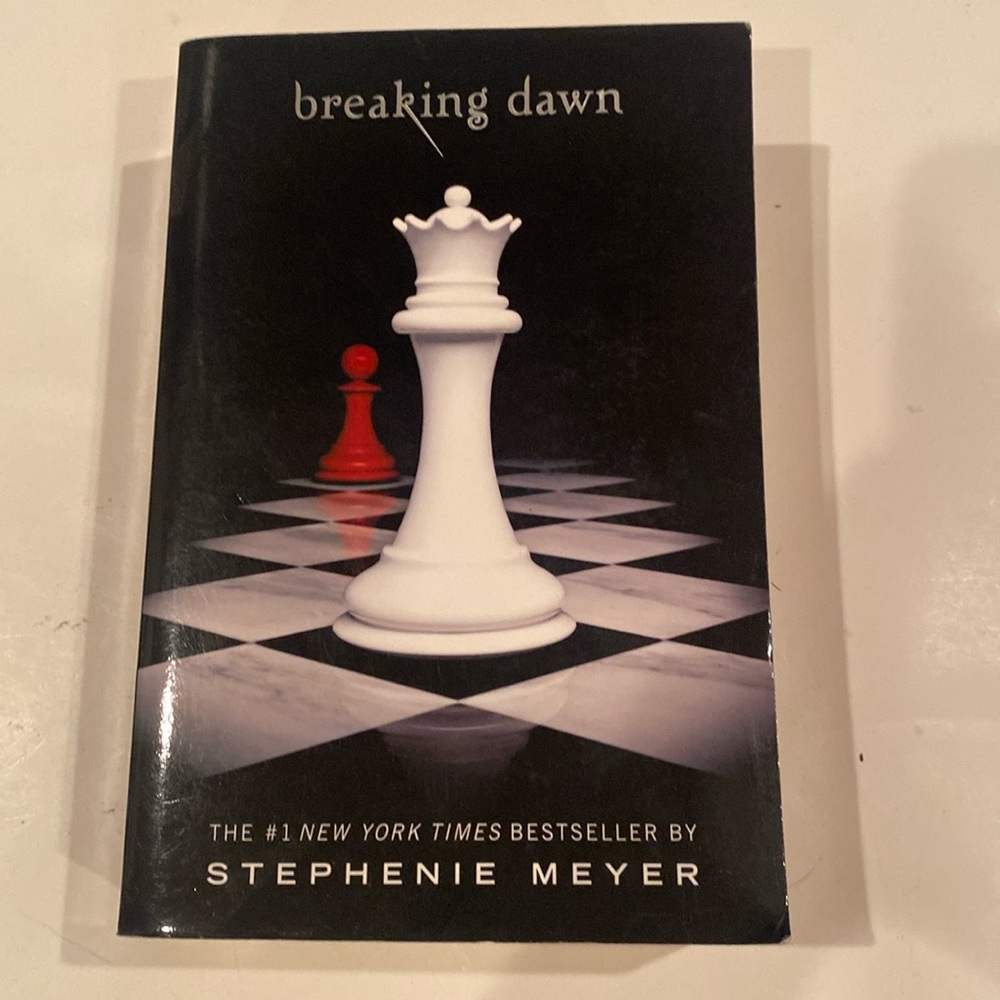 “Twilight, Breaking Dawn, Book 4,” by Stephanie Meyer, oversized paperback